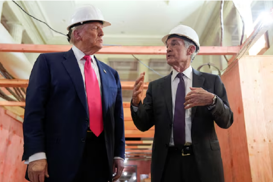 白宫称特朗普正考虑就美联储主席鲍威尔的翻修