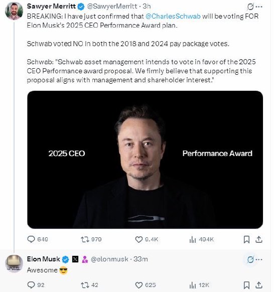 遭马斯克粉丝威胁“销户”，嘉信理财决定投票